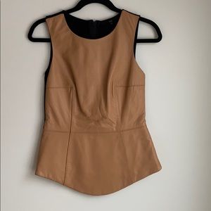 Tibi Leather and Knit Too